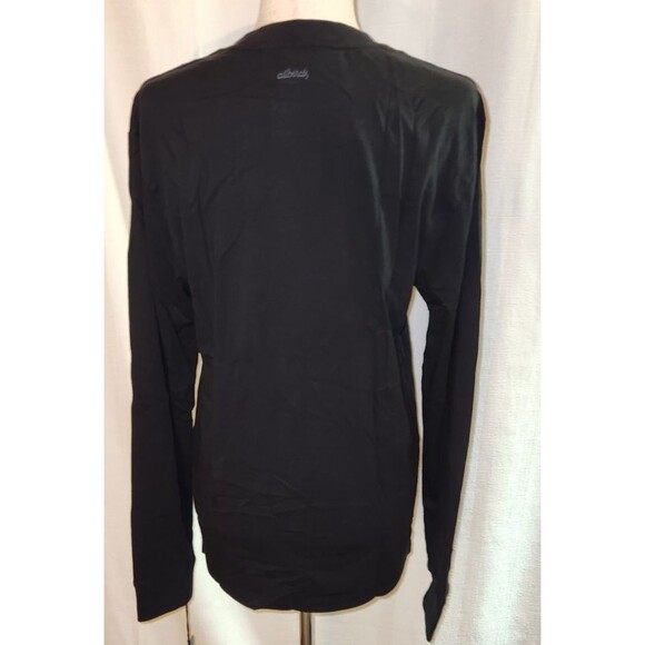 Allbirds Men's Organic Cotton Long Sleeve Tee Natural Black Size Small - Picture 7 of 8